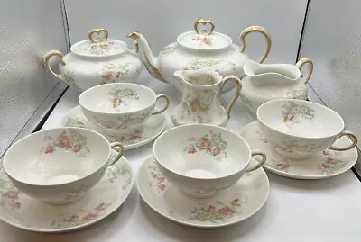 Buy Limoges France Tea Set For 4  Wm Guerin & Co  (1890-1900) • 163.09£