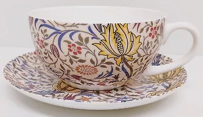 Buy William Morris Flora Cup & Saucer 300ml Fine China Cappuccino Flower Art Nouveau • 17.50£