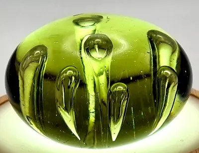 Buy PAPERWEIGHT Abstract Studio Art Glass ANTIQUE RARE BARGAIN • 14.85£