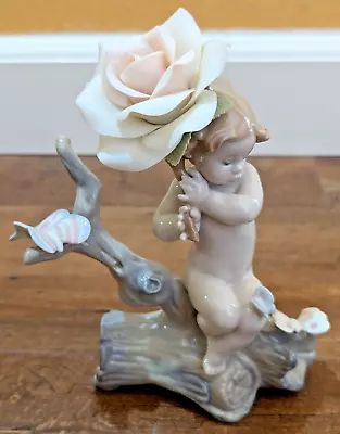 Buy LLADRO #010.06919 SOMEWHERE IN THE GARDEN IN BOX - RETIRED RARE In ORIGINAL BOX • 134.55£