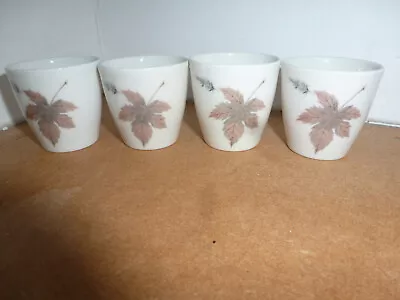 Buy 4 X ROYAL DOULTON TUMBLING LEAVES EGG CUPS TC 1004 • 9.99£