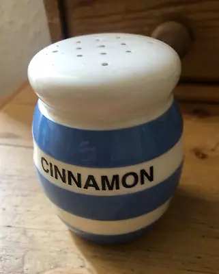 Buy T G Green Cornishware Blue And White Cinnamon Shaker • 85£