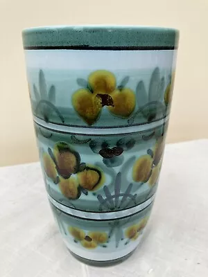 Buy Vintage Gouda Cisca Holland 1511 Flora Hand Painted Studio Pottery Vase 7  • 15£