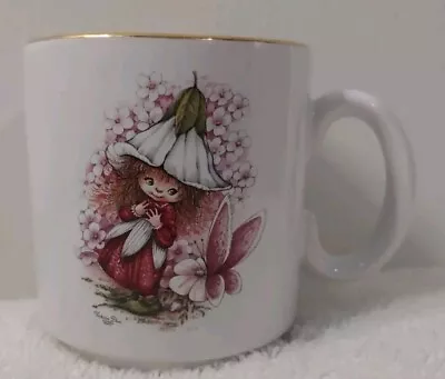 Buy Purbeck Gifts Gold Rimmed Fairy Butterfly Mug Cup Poole Dorset Made In England • 11.17£