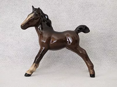 Buy Beswick Brown Foal Frolicking.  Height 12.5cm • 12.95£