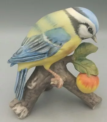 Buy Royal Osborne Blue Tit With Apple VGC Height 9cm • 3.99£