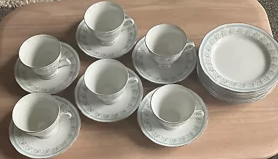 Buy Fine Porcelain 18 Piece Tea Set. Minted Set. Unused. • 18£
