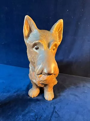 Buy Large 28cm Vintage Sylvac 1209 Brown Highland Scottish Terrier Dog Figurine • 30£