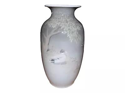 Buy Large Royal Copenhagen Unique Art Nouveau Vase Ducks By Vilhelm Th Fischer  1927 • 2,407.49£