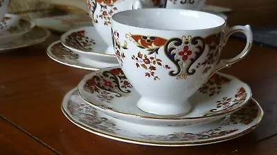 Buy Colclough ‘Royale Style’ - Trio Consisting Of Tea Cup/ Saucer/ Side Plate - Good • 3.50£