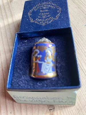 Buy Sutherland Christmas Nativity Thimble (Annunciation To The Virgin Mary) • 6£