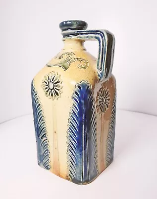 Buy Rare John P Seddon For Charles Bailey Fulham Salt Glaze Spirit Flagon C1880 FAB! • 875£