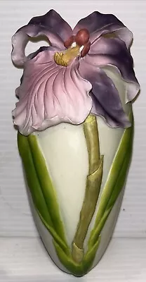 Buy Ibis And Orchid Designs Wall Pocket Vase #115 Orchid Bonded Marble Hand Painted • 17.70£