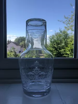 Buy Rare Laura Ashley Elegant Design Water Carafe And Glass Set Josette • 20£