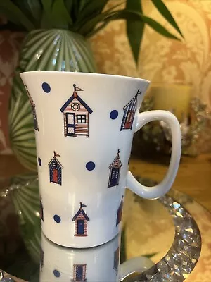 Buy Arthur Wood Nostalgia All Over Beach Huts Latte Shape Porcelain  Mug B110 • 11£
