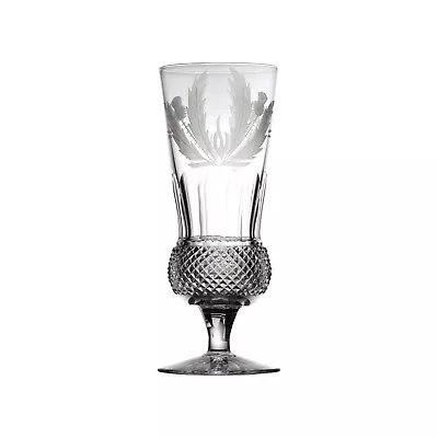 Buy EDINBURGH Crystal - THISTLE Cut - Champagne Flute Glass / Glasses - 6 3/4  (2nd) • 80£