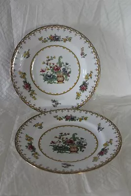 Buy Set Of 2 Copeland Spode For Harrods Peplow 20cm Lunch Plates - VGC • 9.95£