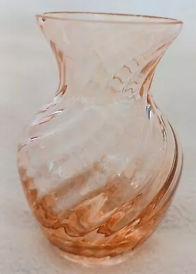 Buy Crystal Glass Vase Ripple Design 4” Handmade King’s Lynn • 10£