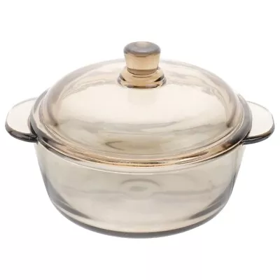Buy  Fruit Bowl Round Casserole Dish Deep With Lid Amphora Glass • 26.58£