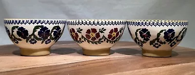 Buy 3 Nicholas Mosse Pottery Ireland Small Footed Bowl 2.5  H X 4” • 74.51£