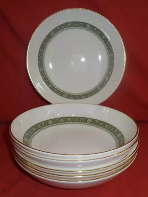 Buy Royal Doulton Rondelay  5004 Fine Bone China Cereal  Soup Bowl X 6 17.5 Cm • 24.99£