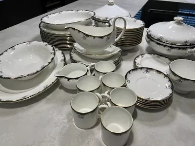 Buy Wedgwood Chartley Fine Bone China Dinner Set & Accessories • 52£