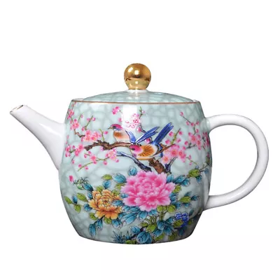 Buy  Tea Porcelain Kettle New Year Chinese Teapot Ceramic Set Household • 15.89£