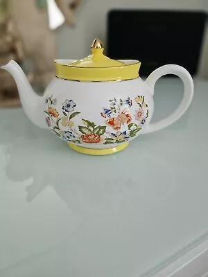 Buy Ansley Rare Vintage Cottage Garden Teapot • 15£
