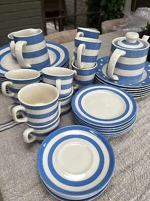 Buy Job Lot Blue Cornishware Pottery • 100£