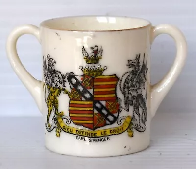 Buy Crested China: Goss China Loving Cup With Crests For Earl Spencer & Northampton • 2.49£