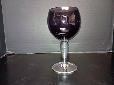 Buy Amethyst Glass Wine Goblet Glass • 13.98£