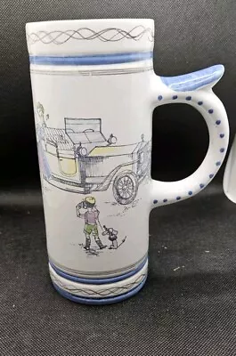 Buy LARGE Rye Cinque Ports Pottery Tankard Style Mug London To Brighton Car Ride • 12.45£