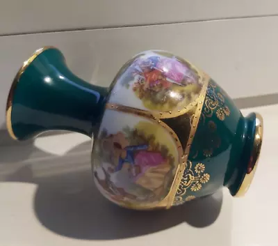 Buy Vintage Fragonard Bud Vase Green Bavaria Miniature Urn Collectible   • 8.90£