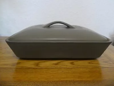 Buy Vintage Denby Chevron Stoneware Green Divided Serving  Dish With Lid • 15£
