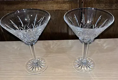 Buy Lovely Pair Of Waterford Lismore Martini Glasses Approx 6.5  Tall • 121.14£