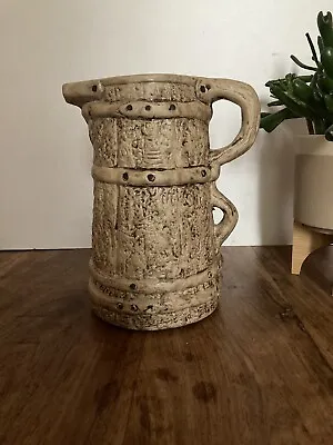 Buy Moira Hillstonia Pottery Jug Large 29cm Medieval WOW D&D Vintage English • 8£