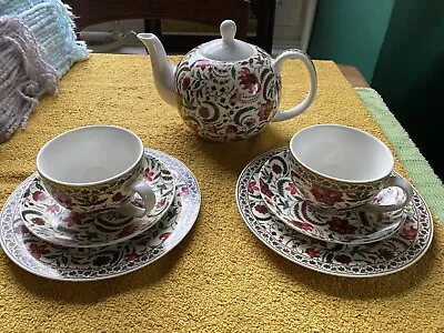 Buy Victoria & Albert Museum Fine China Tea Set For Two  • 25£