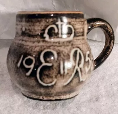 Buy Cobham Pottery 1953 Queen Elizabeth 11 Coronation Mug (douglas Zadek) • 33.99£