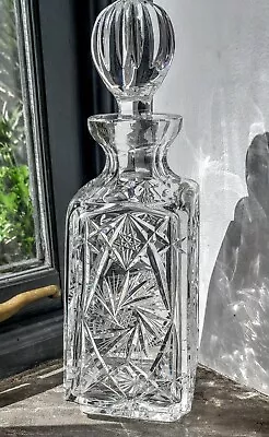 Buy Rare Shape Crystal Pinwheel Decanter • 20£