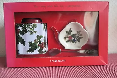 Buy Portmeirion - The Holly And The Ivy Presentation Tea Pack - Look • 11.99£