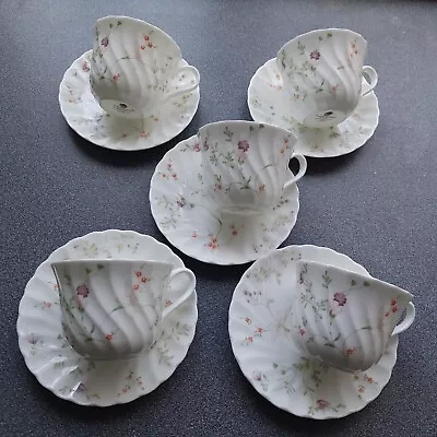 Buy Wedgewood Campion Fine Bone China X5 Cups And 5x Saucers • 20£