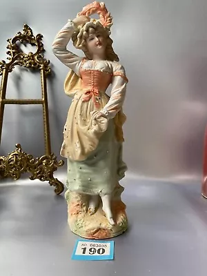 Buy Antique Pair Of Bisque Figurines Of Lady & Gentleman • 49.97£
