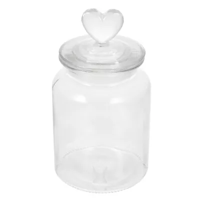 Buy  Decorative Candy Jars Love Glass Nut Storage Moisture Proof Crystal • 20.49£