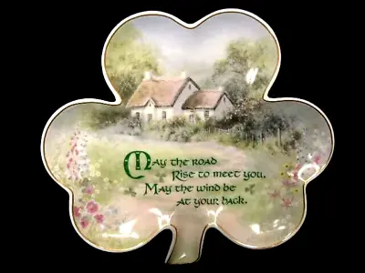 Buy Wall Plaque Plate Lucky Irish Blessing Shamrock St. Patricks Limited Edition New • 7.99£