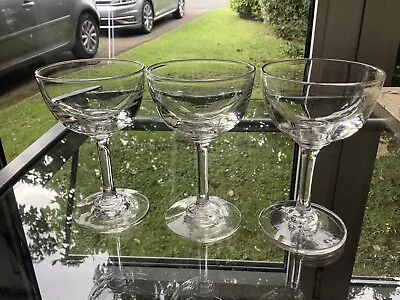 Buy 3 Deco Period Cocktail Glasses • 27£