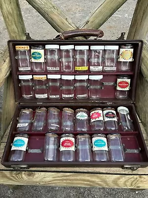 Buy Vintage Glass Sweet Shop Traveling Sales Display Case And Jars  • 95£