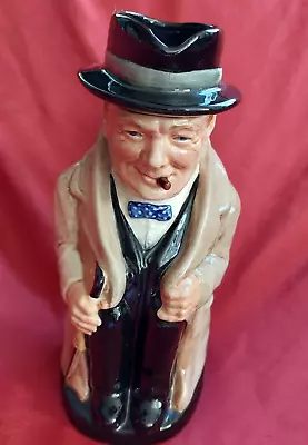 Buy Vintage Royal Doulton Winston Churchill Toby Jug VGC • 29.99£