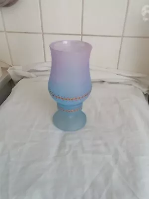 Buy Turquoise Glass Candle Holder • 2.07£