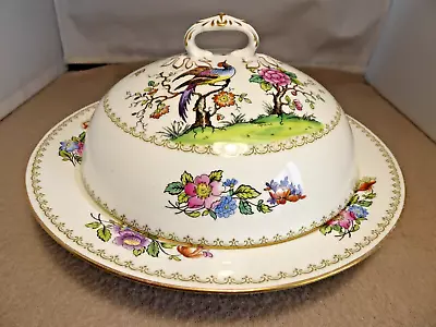 Buy Antique Copelands Spode Oriental Pheasant Muffin Dish For Maple & Co  R4870 • 35£