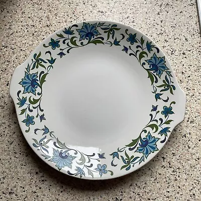 Buy Vintage Midwinter Pottery Spanish Garden Sandwich Plate. Platter. 24cm • 11£